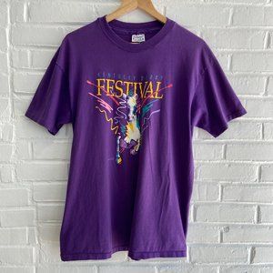 Vintage 1991 Kentucky Derby Festival Louisville Single Stitch